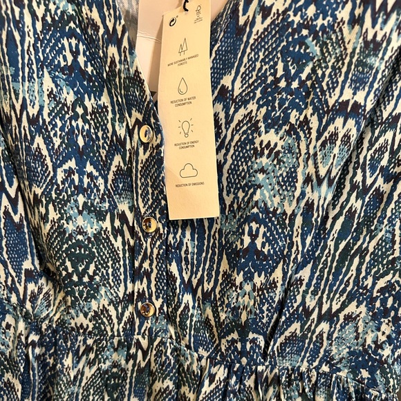 Zara animal print mini dress long sleeves- New with tags - Picture 3 of 10